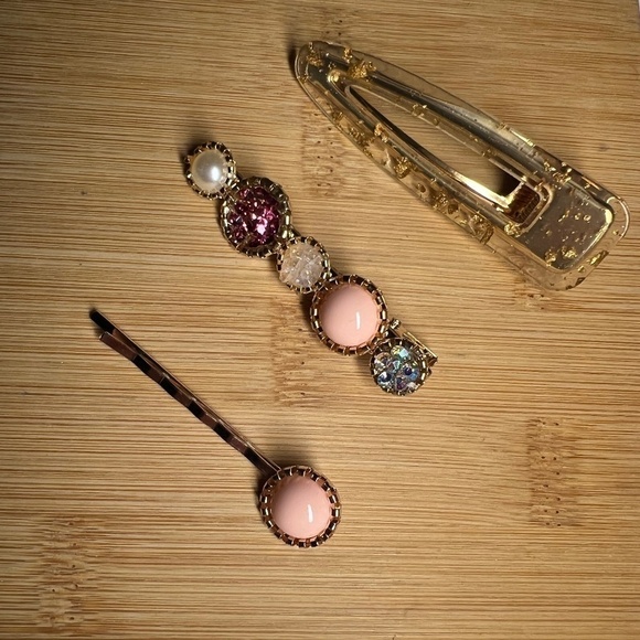 SALE💚 any 3 for $18 💚 Hair Clips Rectangular Hair Barrette Acrylic - Picture 2 of 3